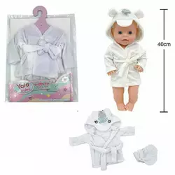 Одяг для пупса YLC 340 W (120) на пупса висотою 40-45 см, в пакеті Одяг для пупса YLC 340 W (120) на пупса висотою 40-45 см, в пакеті