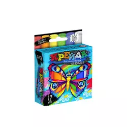 гр Крейда для малювання, тонка MEL-02-03U УКР. (36) "Danko Toys", d-1,2 см, 12 штуки, 6 кольорів гр Крейда для малювання, тонка MEL-02-03U УКР. (36) "Danko Toys", d-1,2 см, 12 штуки, 6 кольорів