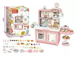 Кухня 100 T-4 (4) висота - 98 см, звук, музика, підсвічування, парогенератор, мийка з подачею води, посуд, прилади, продукти, в коробці Кухня 100 T-4 (4) висота - 98 см, звук, музика, підсвічування, парогенератор, мийка з подачею води, посуд, прилади, продукти, в коробці