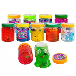 гр Слайм з іграшкою 61405 (36) "Пані Булька", ЦІНА ЗА 1 ШТ, 6 кольорів, велика банка, 200 г, помпони, ароматизований, МІКС ВИДІВ гр Слайм з іграшкою 61405 (36) "Пані Булька", ЦІНА ЗА 1 ШТ, 6 кольорів, велика банка, 200 г, помпони, ароматизований, МІКС ВИДІВ