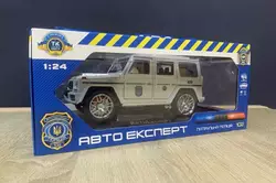 Машина 32968 (24/2) "Авто Експерт", "Поліція",  інерція, звук, підсвічування, відчиняються двері, багажник, капот, масштаб 1:24, в коробці Машина 32968 (24/2) "Авто Експерт", "Поліція",  інерція, звук, підсвічування, відчиняються двері, багажник, капот, масштаб 1:24, в коробці
