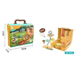 Набір продуктів 699-92 (48/2) 20 елементів, підставка для десерту, тістечка, в коробці Набір продуктів 699-92 (48/2) 20 елементів, підставка для десерту, тістечка, в коробці