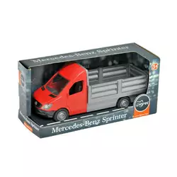 гр Автомобіль "Mercedes-Benz Sprinter" бортовий 39673 (червоний) (4) "Tigres" відчиняються двері кабіни, в коробці гр Автомобіль "Mercedes-Benz Sprinter" бортовий 39673 (червоний) (4) "Tigres" відчиняються двері кабіни, в коробці