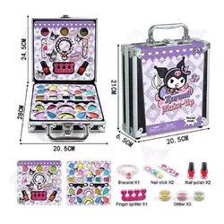 Косметика FT 2077 C (48) тіні, помади, блискітки, лаки, бафи, браслет, у валізі Косметика FT 2077 C (48) тіні, помади, блискітки, лаки, бафи, браслет, у валізі