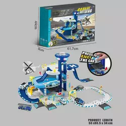 Трек MH 102 (10) парковка, довжина 53см, підсвічування, звукові ефекти, ОЗВУЧУВАННЯ АНГЛІЙСЬКОЮ, 3 металопластикові моделі спецтехніки, в коробці Трек MH 102 (10) парковка, довжина 53см, підсвічування, звукові ефекти, ОЗВУЧУВАННЯ АНГЛІЙСЬКОЮ, 3 металопластикові моделі спецтехніки, в коробці