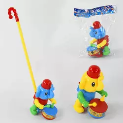 Каталка 0356 (72/2) 2 види, на паличці, в пакеті Каталка 0356 (72/2) 2 види, на паличці, в пакеті