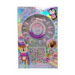 Накладні нігті 231 A (192) наліпки для нігтів, резинка для волосся, в коробці Накладні нігті 231 A (192) наліпки для нігтів, резинка для волосся, в коробці