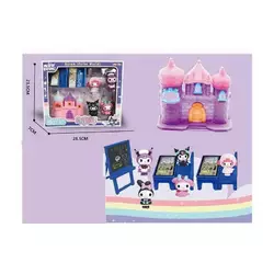 Герої YQ 8503 (60/2) 5 фігурок, парти, замок, дошка в коробці Герої YQ 8503 (60/2) 5 фігурок, парти, замок, дошка в коробці