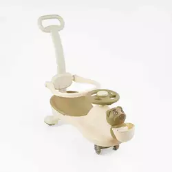 Каталка-толокар JOY SJ-849-26 (6) колеса PU зі світлом, музика та світло, захисний бампер, батьківська ручка, в коробці Каталка-толокар JOY SJ-849-26 (6) колеса PU зі світлом, музика та світло, захисний бампер, батьківська ручка, в коробці