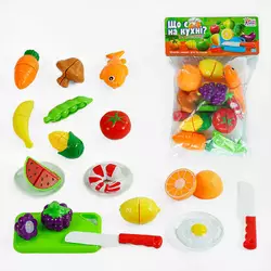 гр Продукти на липучках “Що є на кухні?” 65395 (120/2) "4FUN Game Club", 19 елементів, у пакеті гр Продукти на липучках “Що є на кухні?” 65395 (120/2) "4FUN Game Club", 19 елементів, у пакеті