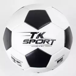 М`яч футбольний C 50478 (60) "TK Sport", 1 вид, вага 410-420 грамів, гумовий балон з ниткою, матеріал PU, розмір №5 М`яч футбольний C 50478 (60) "TK Sport", 1 вид, вага 410-420 грамів, гумовий балон з ниткою, матеріал PU, розмір №5