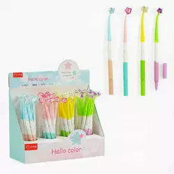 Ручка D 35223 (24) гелева, синя паста, в коробці, ЦІНА ЗА 48 ШТУК В БЛОЦІ Ручка D 35223 (24) гелева, синя паста, в коробці, ЦІНА ЗА 48 ШТУК В БЛОЦІ