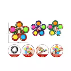 Спінер 2021-100 G (1000) 7,8*7,6 см, поп-іт, в пакеті, ВИДАЄТЬСЯ ТІЛЬКИ МІКС ВИДІВ Спінер 2021-100 G (1000) 7,8*7,6 см, поп-іт, в пакеті, ВИДАЄТЬСЯ ТІЛЬКИ МІКС ВИДІВ