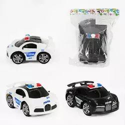 Машина 12017-5 (240/2) "Поліція", 2 кольори, інерція, 17 см, у пакеті Машина 12017-5 (240/2) "Поліція", 2 кольори, інерція, 17 см, у пакеті