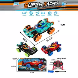 Машина на радіокеруванні 555-706 A (36/2) 3 кольори, світло, оберти на 360°, рух з боку в бік, 4х4, акум. 3.7V, пульт 2.4G, в коробці, МІКС Машина на радіокеруванні 555-706 A (36/2) 3 кольори, світло, оберти на 360°, рух з боку в бік, 4х4, акум. 3.7V, пульт 2.4G, в коробці, МІКС