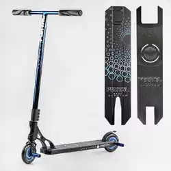 Самокат трюковый PL-71744 Best Scooter (4) "Portal" HIC-система, ПЕГИ, алюминиевый диск и дека, колёса PU, d=120мм, ширина руля 58 см Самокат трюковый PL-71744 Best Scooter (4) "Portal" HIC-система, ПЕГИ, алюминиевый диск и дека, колёса PU, d=120мм, ширина руля 58 см