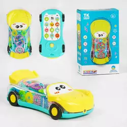Іграшка “Автомобільний телефон” TK - 32207 (144/2) "TK Group", ОЗВУЧ. УКРАЇНСЬКОЮ МОВОЮ, світло, звуки, пісні, вірші, мелодії, шестерні, в коробці Іграшка “Автомобільний телефон” TK - 32207 (144/2) "TK Group", ОЗВУЧ. УКРАЇНСЬКОЮ МОВОЮ, світло, звуки, пісні, вірші, мелодії, шестерні, в коробці