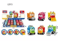 Набір машин 627-22 (18) ЦІНА ЗА 12 ШТУК В БЛОЦІ, герой, 2в1, інерція, рухомі елементи, в коробці Набір машин 627-22 (18) ЦІНА ЗА 12 ШТУК В БЛОЦІ, герой, 2в1, інерція, рухомі елементи, в коробці