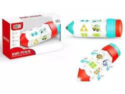 Розвивальна іграшка O 1999 (96/2) "Олівець", підсвічування, веселі мелодії, обертання на 360°, в коробці Розвивальна іграшка O 1999 (96/2) "Олівець", підсвічування, веселі мелодії, обертання на 360°, в коробці