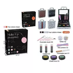 Косметика FT 2015 F (60) 3 помади, глітери, механічний олівець,  дзеркальце, кейс, пензлики, декоративні блискітки, пилочки для нігтів, в коробці Косметика FT 2015 F (60) 3 помади, глітери, механічний олівець,  дзеркальце, кейс, пензлики, декоративні блискітки, пилочки для нігтів, в коробці