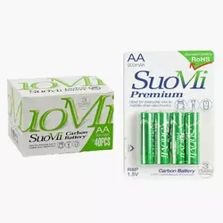 Батарейки “SuoMi” C 66690 (30) пальчикові, АА 1,5V, ЦІНА ЗА 48 ШТУК В БЛОЦІ Батарейки “SuoMi” C 66690 (30) пальчикові, АА 1,5V, ЦІНА ЗА 48 ШТУК В БЛОЦІ