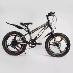 Детский спортивный велосипед 20’’ CORSO «AERO» 22017 (1) стальная рама, оборудование Saiguan, 7 скоростей, литой диск, собран на 75