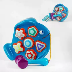 Логічна гра 8329-2 A (36) стукалка, рибка, в сітці Логічна гра 8329-2 A (36) стукалка, рибка, в сітці