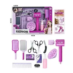 Набір перукаря QY 005 (36) функціональний фен, дзеркальце, гребінець, щітка для волосся, баночка для спрею, ножиці, в коробці Набір перукаря QY 005 (36) функціональний фен, дзеркальце, гребінець, щітка для волосся, баночка для спрею, ножиці, в коробці