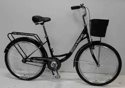 Велосипед міський Corso «TRAVEL» 26`` TL-26207 + КОШИК Велосипед міський Corso «TRAVEL» 26`` TL-26207 + КОШИК