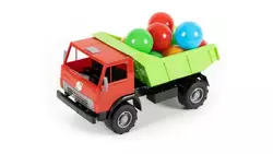 гр Авто Самосвал с шариками  X2 Камаз  (18) 471 В-2 "ORION", в сетке гр Авто Самосвал с шариками  X2 Камаз  (18) 471 В-2 "ORION", в сетке