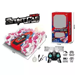 Машина на радіокеруванні 590-254 A (36/2) роликові колеса, акум. 3.7 V, пульт 2.4 G, парогенерація, підсвічування, обертається на 360°, в коробці Машина на радіокеруванні 590-254 A (36/2) роликові колеса, акум. 3.7 V, пульт 2.4 G, парогенерація, підсвічування, обертається на 360°, в коробці