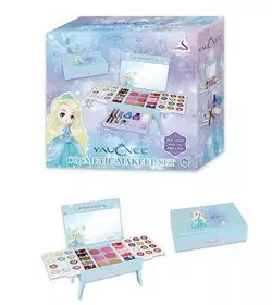 Косметика J 5001 (12/2) 12 тіней, 12 глітерів, лаки, пензлі, рум’яна, пудра, олівці, спонж, блиски для губ, дзеркало, органайзер, в коробці Косметика J 5001 (12/2) 12 тіней, 12 глітерів, лаки, пензлі, рум’яна, пудра, олівці, спонж, блиски для губ, дзеркало, органайзер, в коробці