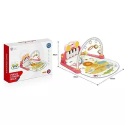 Килимок HE 0636 (12) знімна панель, пискавки, підсвічування, Bluetooth, мелодії, 5 підвісок, люстерко, режими гучності, в коробці Килимок HE 0636 (12) знімна панель, пискавки, підсвічування, Bluetooth, мелодії, 5 підвісок, люстерко, режими гучності, в коробці