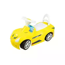 гр Машина-толокар Спорт Кар 160 (1) цвет желтый (лимонна) "ORION"