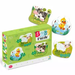 гр Пазл 3 в 1  "Свійські тварини" 300393 (48) "Dodo" гр Пазл 3 в 1  "Свійські тварини" 300393 (48) "Dodo"