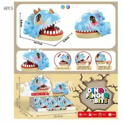 Набір зубастиків X 023-31 C1 (18) ЦІНА ЗА 6 ШТУК В БЛОЦІ, "Динозавр", механічний, в коробці Набір зубастиків X 023-31 C1 (18) ЦІНА ЗА 6 ШТУК В БЛОЦІ, "Динозавр", механічний, в коробці