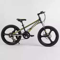 Детский спортивный велосипед 20’’ CORSO «Speedline» MG-40017 (1) магниевая рама, магниевые литые диски, Shimano Revoshift 7 скоростей, собран на 75