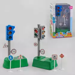 Світлофор 38950 (36) "TK Group", 2 кольори, ОЗВУЧУВАННЯ УКРАЇНСЬКОЮ МОВОЮ, "Рух вперед", звукові та світлові ефекти, в коробці Світлофор 38950 (36) "TK Group", 2 кольори, ОЗВУЧУВАННЯ УКРАЇНСЬКОЮ МОВОЮ, "Рух вперед", звукові та світлові ефекти, в коробці