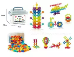 Конструктор 188-629 A (48/2) 230 деталей, приклади фігур, у боксі Конструктор 188-629 A (48/2) 230 деталей, приклади фігур, у боксі