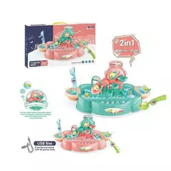 Риболовля 156-4 C (18/2) 2 кольори, звук, мелодії, історії, озвучування англійською, 6 рибок, вудка, сачок, в коробці Риболовля 156-4 C (18/2) 2 кольори, звук, мелодії, історії, озвучування англійською, 6 рибок, вудка, сачок, в коробці