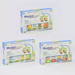 Карусель музична 6568 ABC (18) 3 види, підсвічування, музика, 5 режимів, на батарейці, в коробці Карусель музична 6568 ABC (18) 3 види, підсвічування, музика, 5 режимів, на батарейці, в коробці