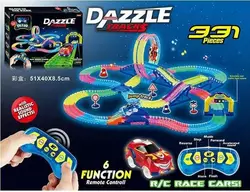 Автотрек на радіокеруванні 158 (16/2) 331 ел., довжина 656 см., 1 машинка на радіокеруванні, світло, звук, в коробці Автотрек на радіокеруванні 158 (16/2) 331 ел., довжина 656 см., 1 машинка на радіокеруванні, світло, звук, в коробці