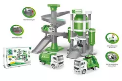 Трек СМ 559-88 (18/2) Комунальні служби, світло, звук, 2 машинки, в коробці Трек СМ 559-88 (18/2) Комунальні служби, світло, звук, 2 машинки, в коробці