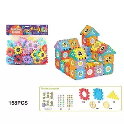 Конструктор HL 13 (72/2) 158 деталей, наліпки, в пакеті Конструктор HL 13 (72/2) 158 деталей, наліпки, в пакеті