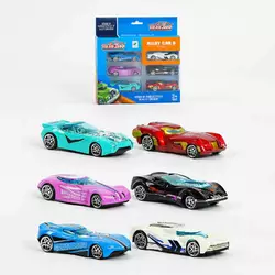 Набір машин 8619 (120/2) металопластик, 6 шт., у коробці Набір машин 8619 (120/2) металопластик, 6 шт., у коробці