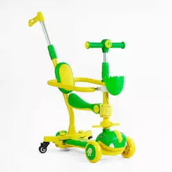 Самокат 5в1 "Skyper" GL-06257 (6) колеса PU 125х40мм зі світлом, УКР. МУЗИКА та підсвічування платформи, с ДОП. КОЛЕСАМИ, захисний бампер, в коробці Самокат 5в1 "Skyper" GL-06257 (6) колеса PU 125х40мм зі світлом, УКР. МУЗИКА та підсвічування платформи, с ДОП. КОЛЕСАМИ, захисний бампер, в коробці