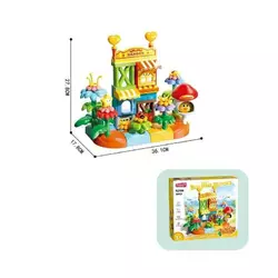 Конструктор FL 3104 (12) “Квітковий сад”, 70 елементів, розмір 36.1х17.8х27.8 см, в коробці Конструктор FL 3104 (12) “Квітковий сад”, 70 елементів, розмір 36.1х17.8х27.8 см, в коробці