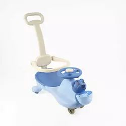 Каталка-толокар JOY SJ-918-30 (6) колеса PU зі світлом, музика та світло, захисний бампер, батьківська ручка, в коробці Каталка-толокар JOY SJ-918-30 (6) колеса PU зі світлом, музика та світло, захисний бампер, батьківська ручка, в коробці