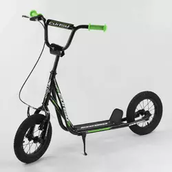 Самокат JT 01019 (1) "Corso" колеса надувные 12", ручной передний тормоз Самокат JT 01019 (1) "Corso" колеса надувные 12", ручной передний тормоз