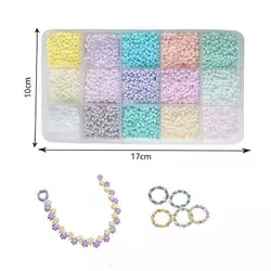 Набір бісеру N 103 F (96/2) у боксі Набір бісеру N 103 F (96/2) у боксі